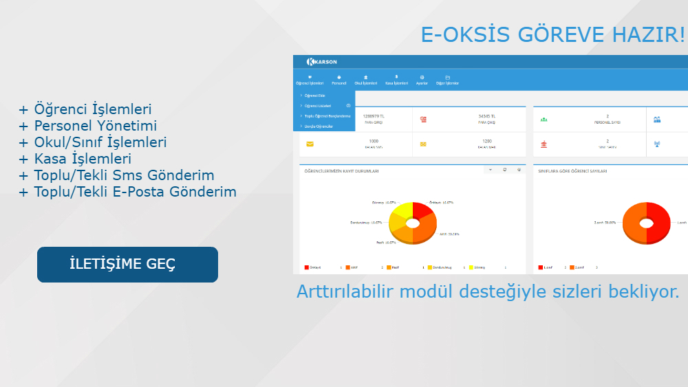 Eoksis - Okul Yönetim Sistemleri